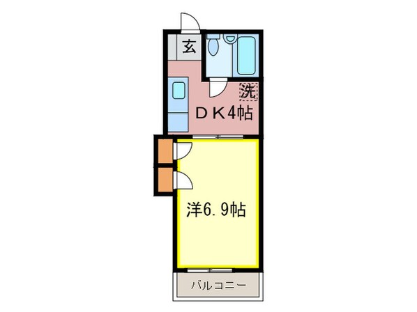 シティマンション筒井の物件間取画像